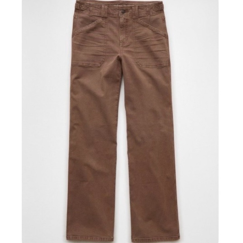 AE Stretch High Waisted Stovepipe Pants 8 Short